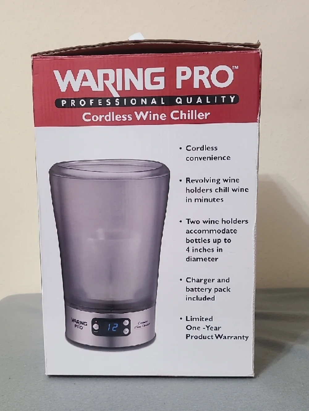 Waring Pro Professional‎ Quality Cordless Wine Chiller
